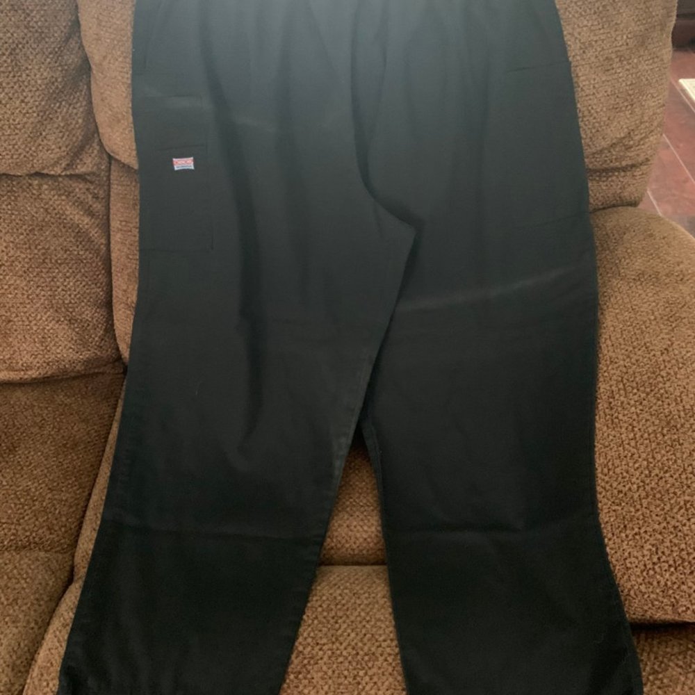Black Scrub Pants